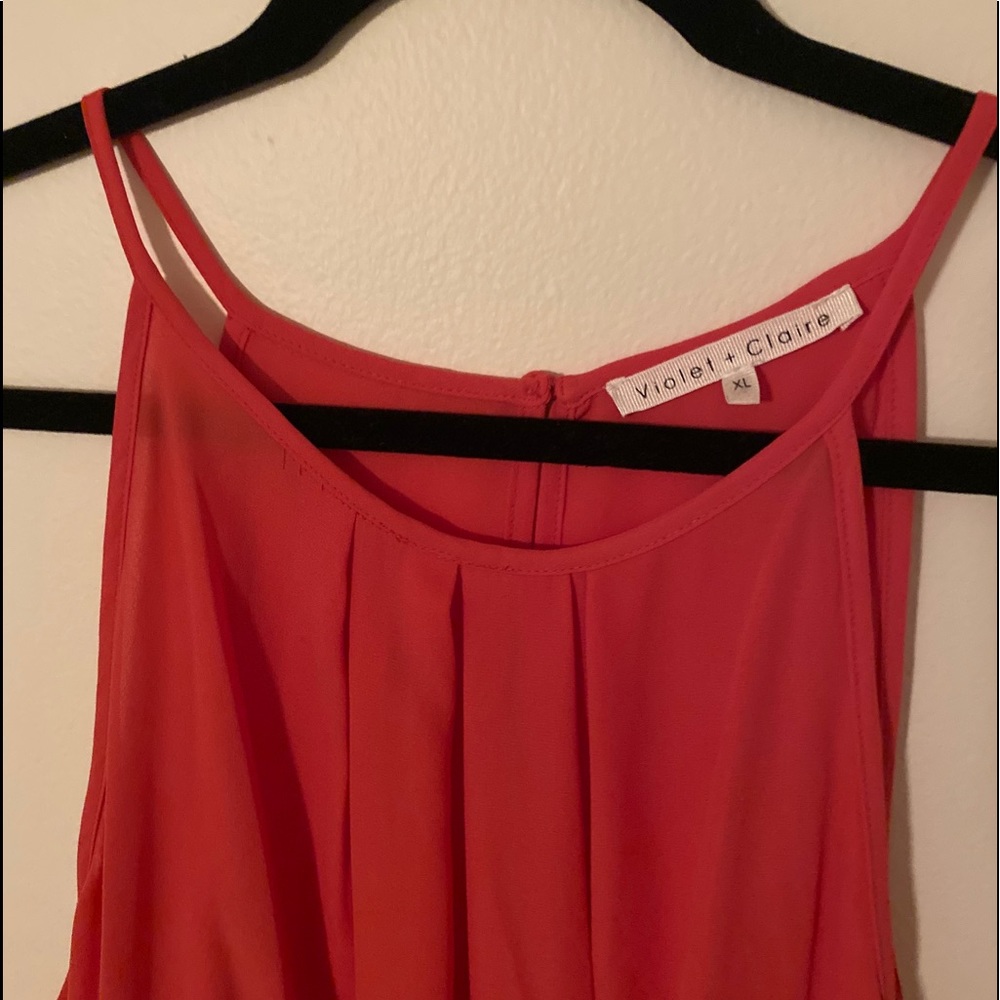 Hot Pink High Neck Top